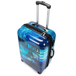 Maui hard case luggage set 3pc exp. 30-27-22 blue - black