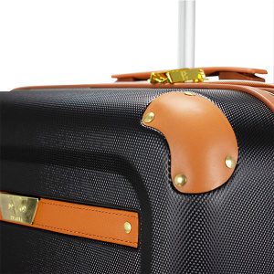 19v69 Italia luggage set 3pc exp. 28-24-20” black/brown