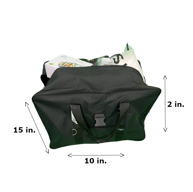 Cargo bag poly. 28” 70 lbs Repowered (Square) medidas