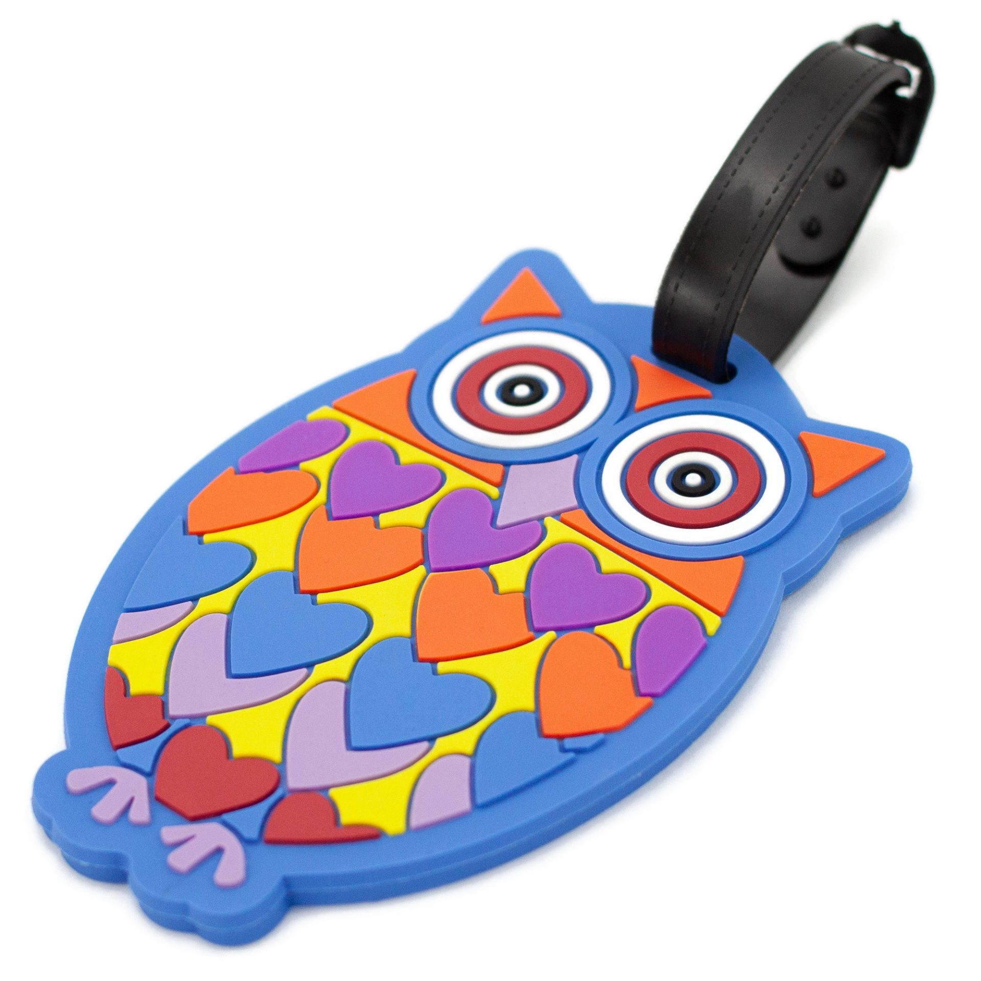 Miami Carry On luggage ID tags - Owls
